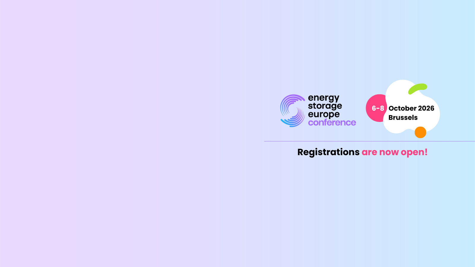 Energy Storage Europe Conference 2026