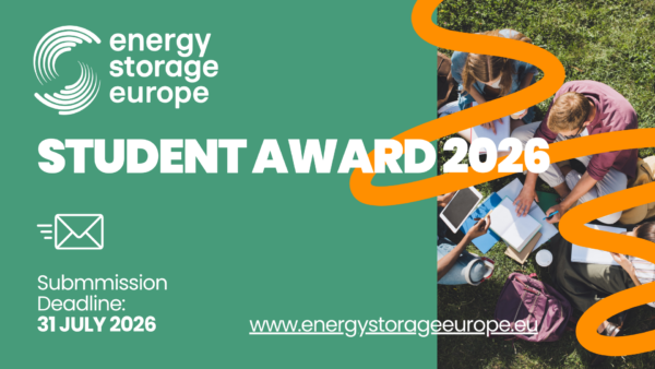 Energy Storage Europe Student Award 2026
