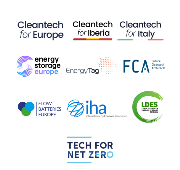 Joint Letter Long-duration energy storage must be a pillar of  Europe’s electrification and energy security  strategy.